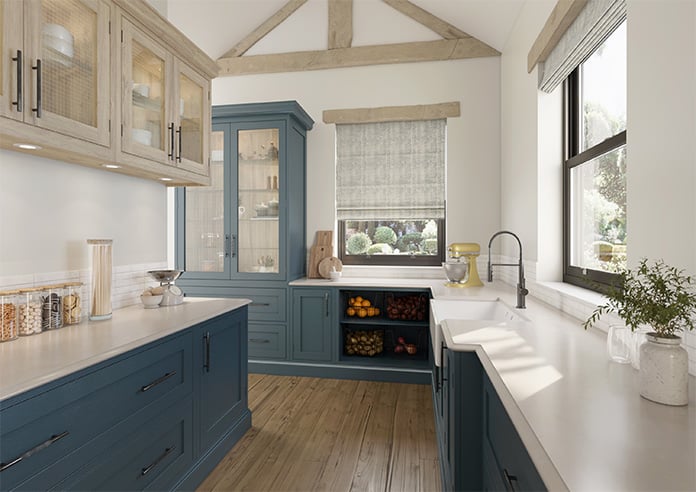 Arabia, Gilt - Motorised Roman Blind - Image 6